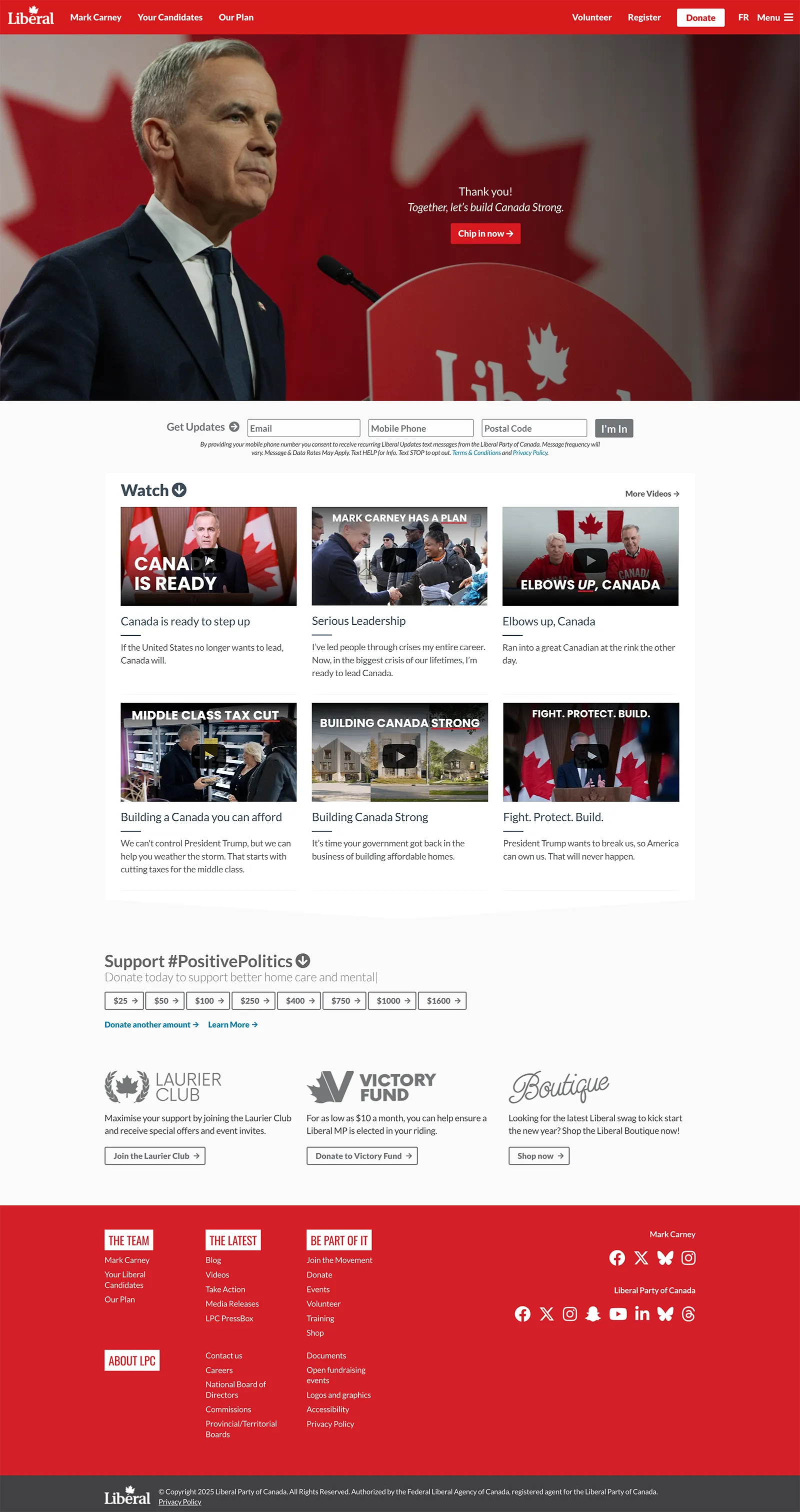 Screenshot of Liberal.ca