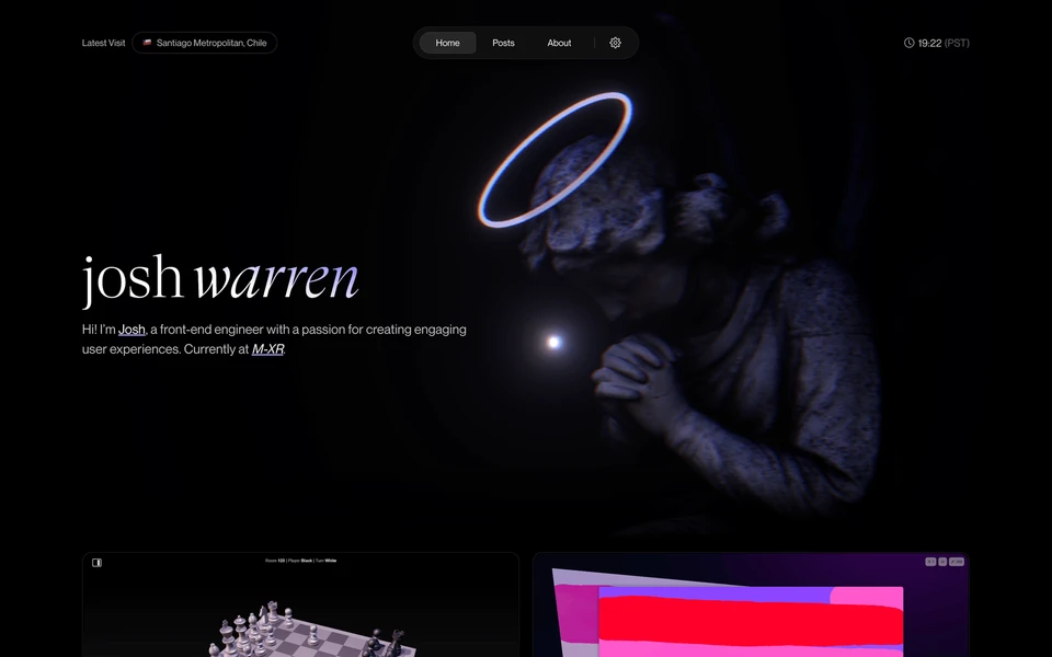 Screenshot of JoshW.io