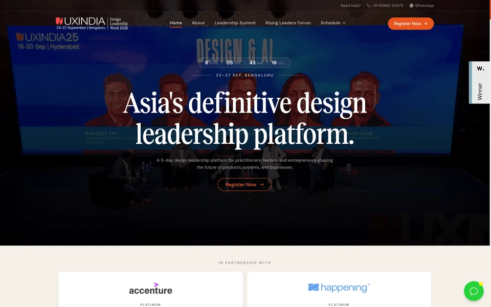 Screenshot of UX-India.org