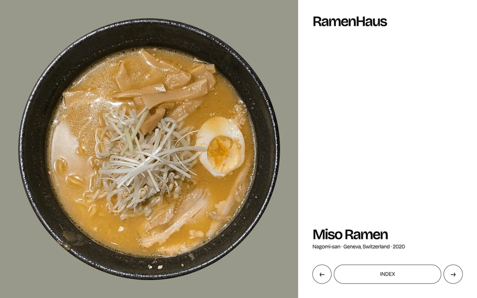 Screenshot of Ramen.Haus