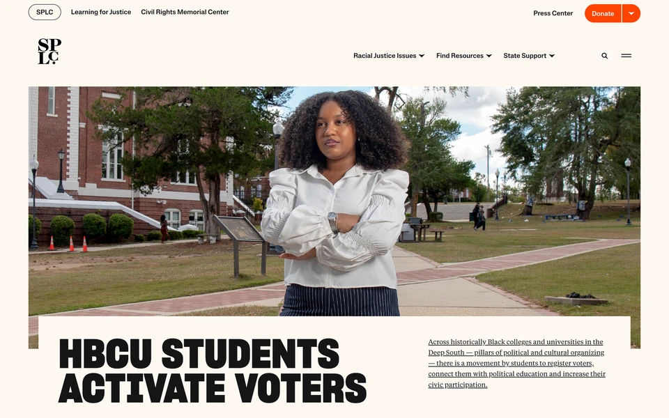 Screenshot of SPLCenter.org