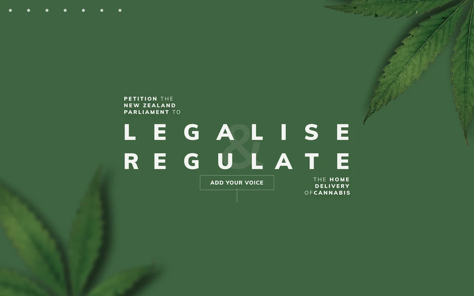 Screenshot of LegaliseWeed.co.nz