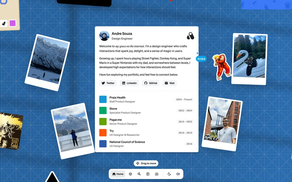 Screenshot of AndreGS.com