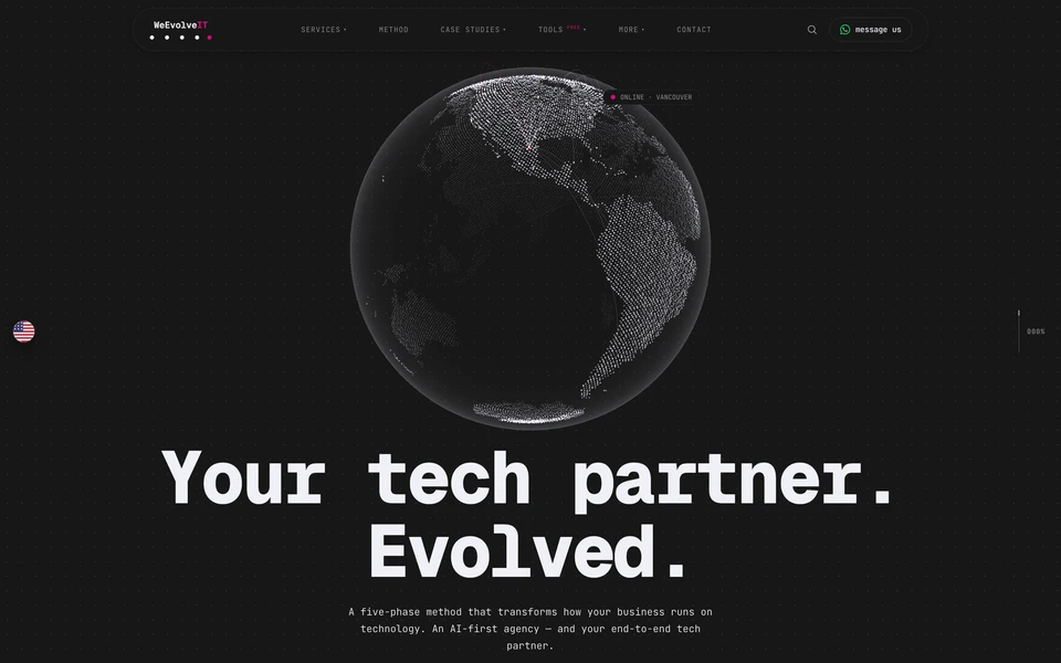 Screenshot of WeEvolveIT.com