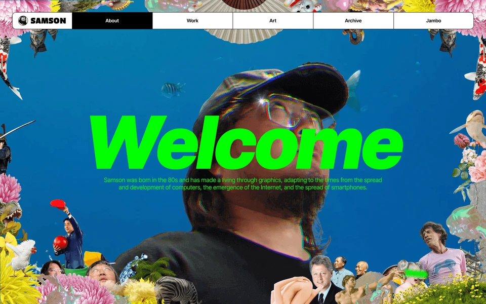 Screenshot of Samsons.kr