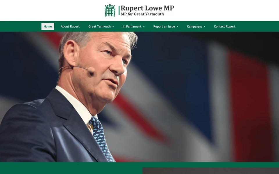Screenshot of RupertLowe.co.uk