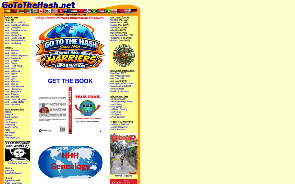 Screenshot of GoToTheHash.net