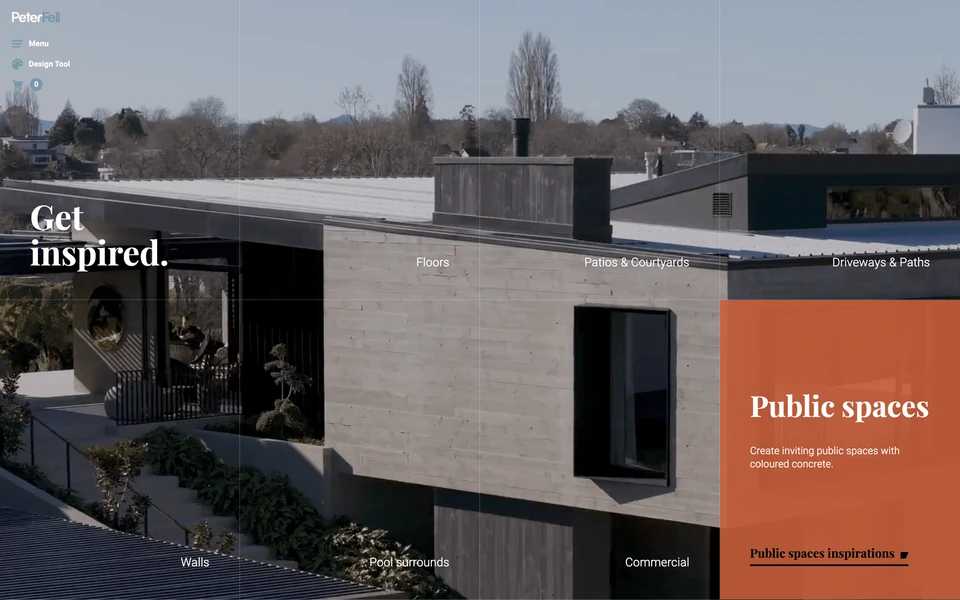 Screenshot of PeterFell.co.nz