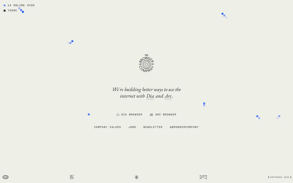 Screenshot of TheBrowser.Company