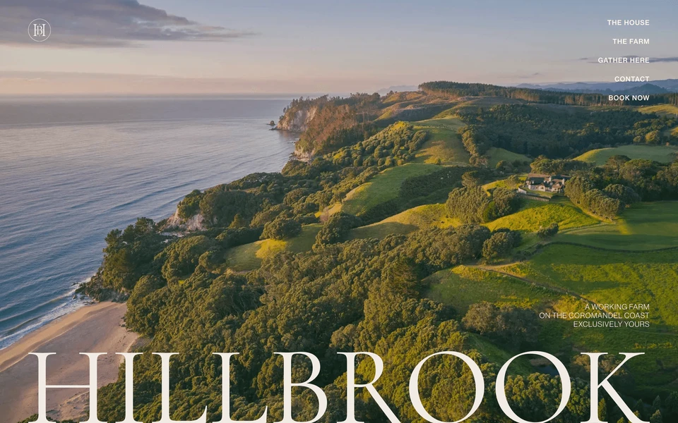 Screenshot of HillbrookEstate.co.nz