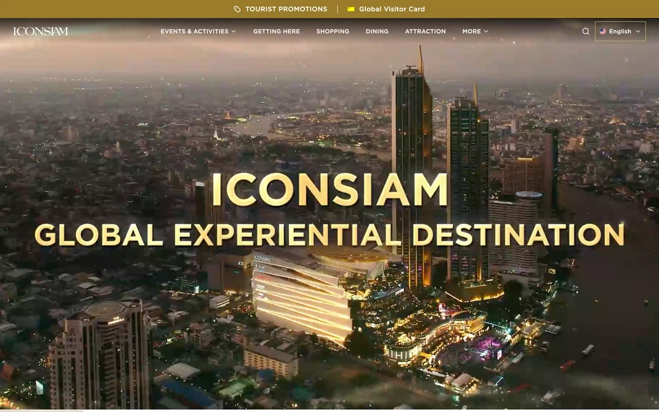 Screenshot of ICONSIAM.com