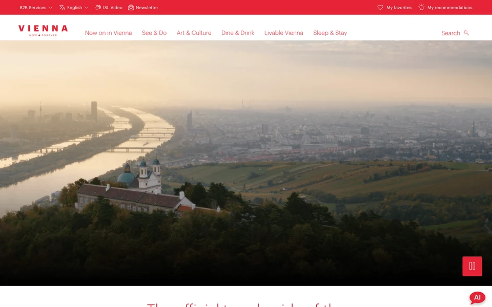 Screenshot of Wein.info