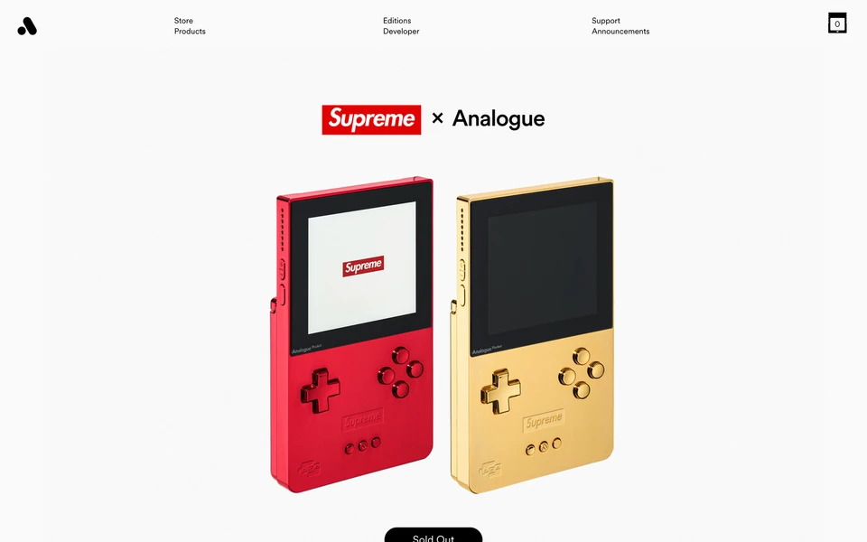 Screenshot of Analogue.co