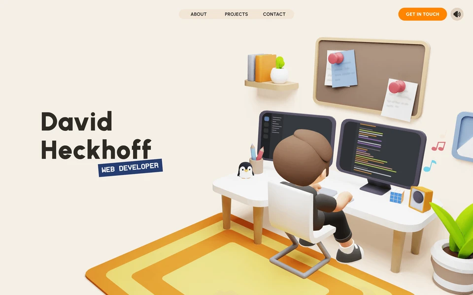 Screenshot of David-Hckh.com