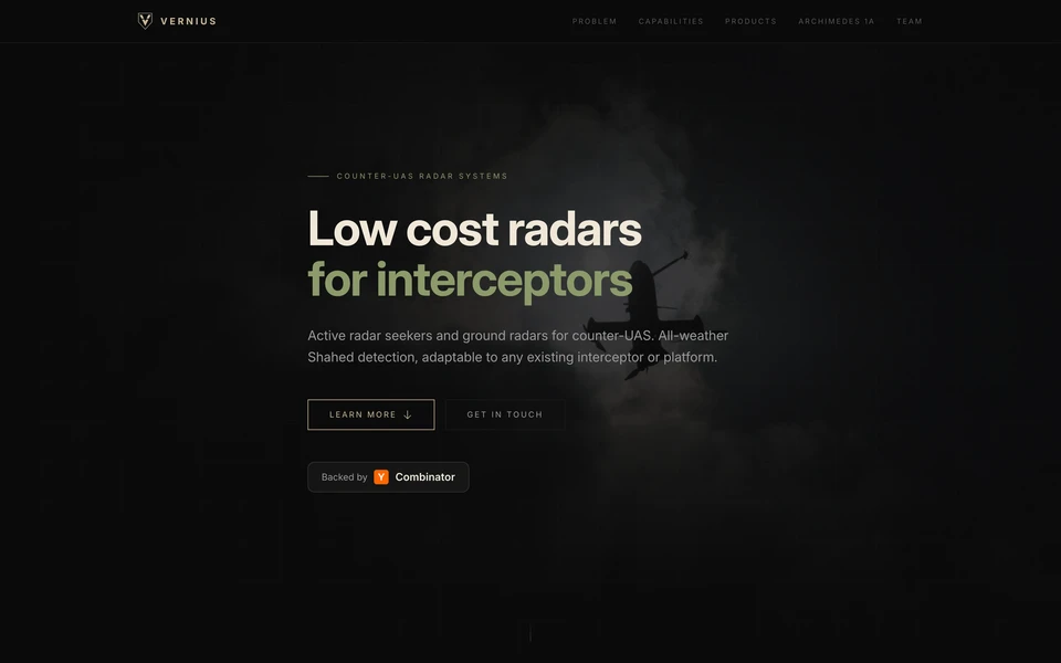 Screenshot of Vernius.Systems