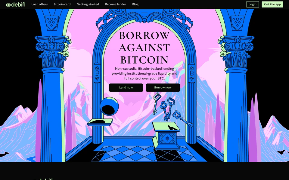 Screenshot of Debifi.com
