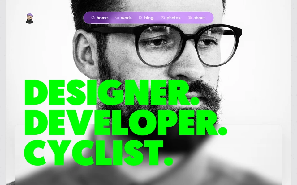 Screenshot of DavidHellmann.com