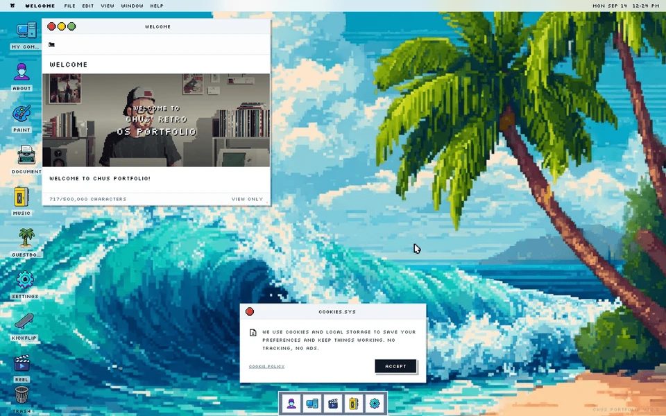 Screenshot of ChusMargallo.space