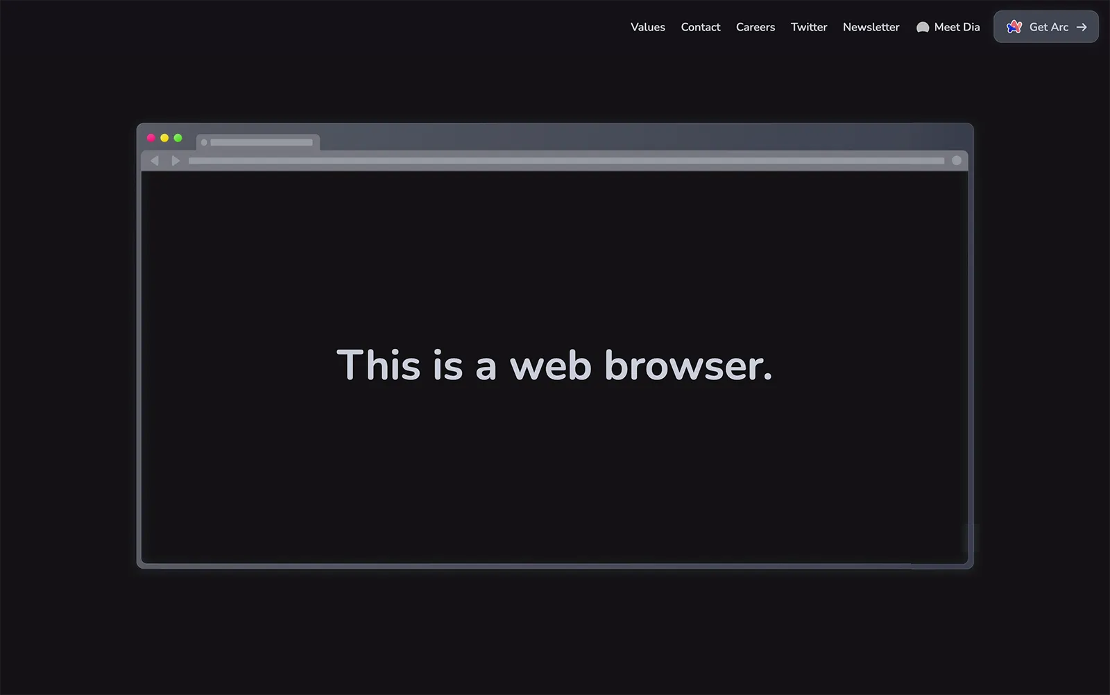 Screenshot of TheBrowser.company